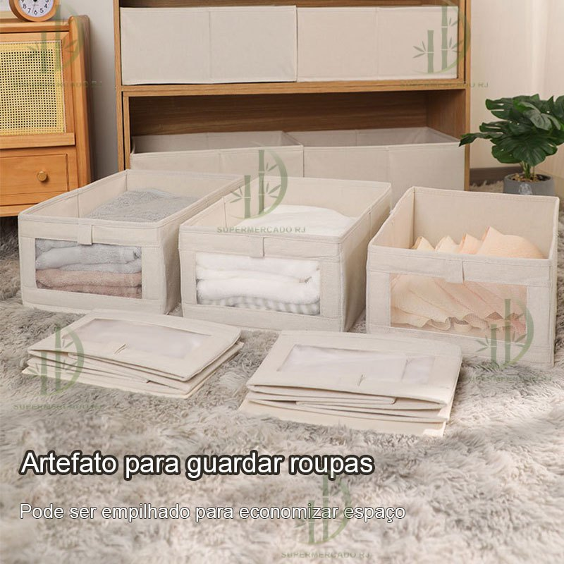 Extra grosso Organizador De Guarda-Roupa Dobrável Para Roupas E Calças Grande Dura Alto Qualidade