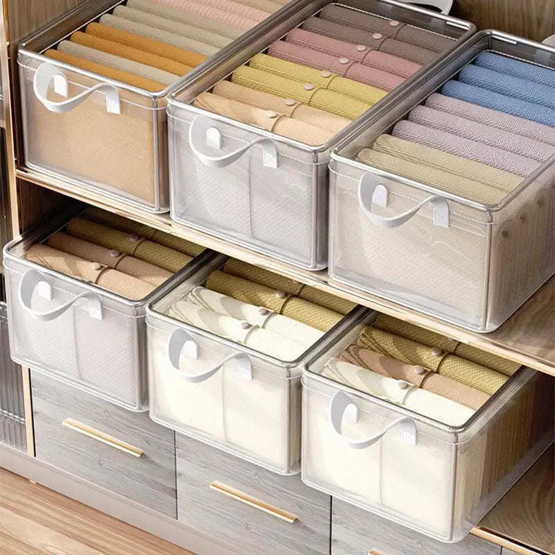 Caixa Organizadora Dobrável para Guarda-Roupa
